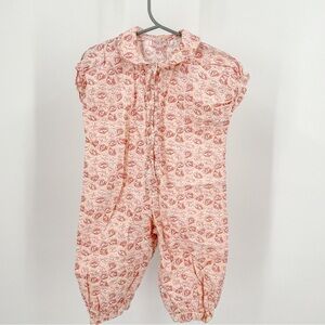 Vintage Malina floral one piece outfit